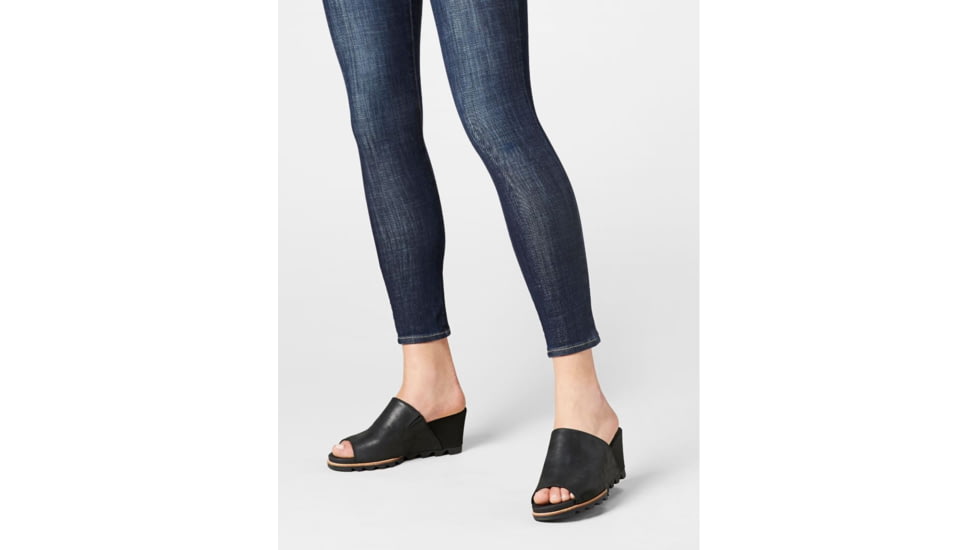 Sorel Joanie Mule II Sandal, Women's, Black, 8 US, 1787551010-8
