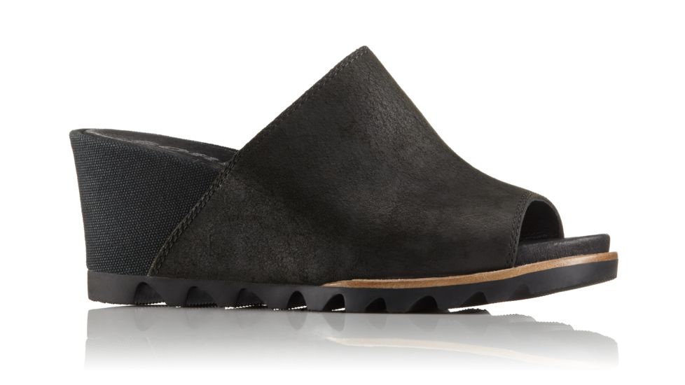 Sorel Joanie Mule II Sandal, Womens, Black, 8 US, 1787551010-8