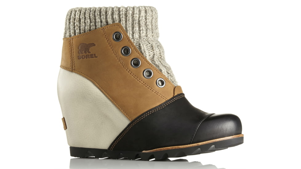 Sorel Joanie Sweater Casual Boot - Women's-Elk-Medium-7