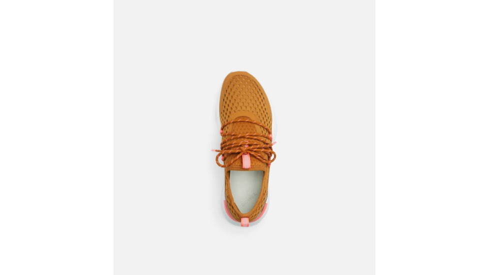 Sorel Kinetic Impact Lace Sneakers - Womens, Burnished Amber, Coral Glow, 11, 1942111-795-11