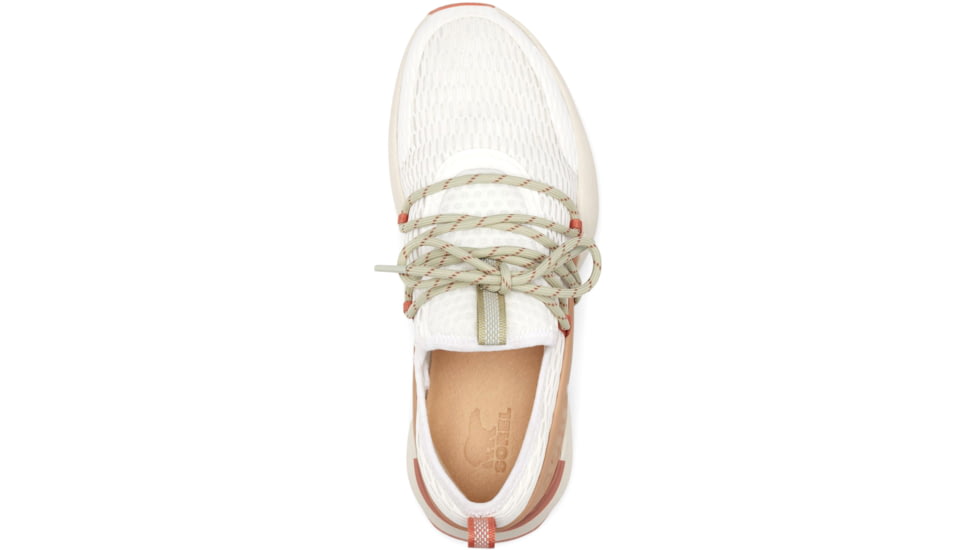 Sorel Kinetic Impact Lace Sneakers - Womens, Sea Salt, Stone Green, 7, 1986491-125-7