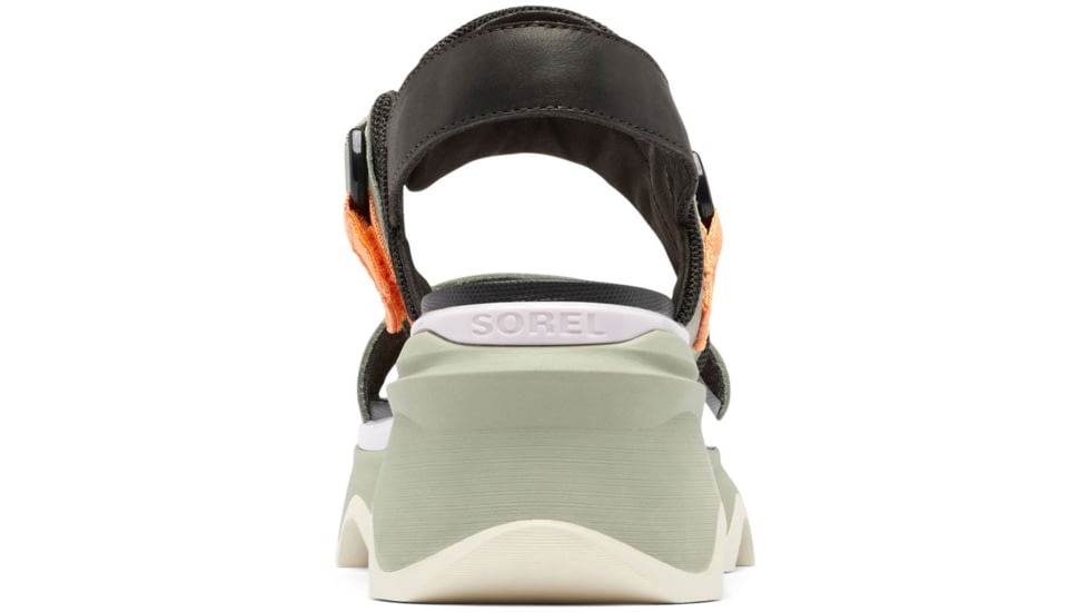 Sorel Kinetic Impact Slingback Heel Sandals - Womens, Safari/Jet, 8 US, 2030481-348-8