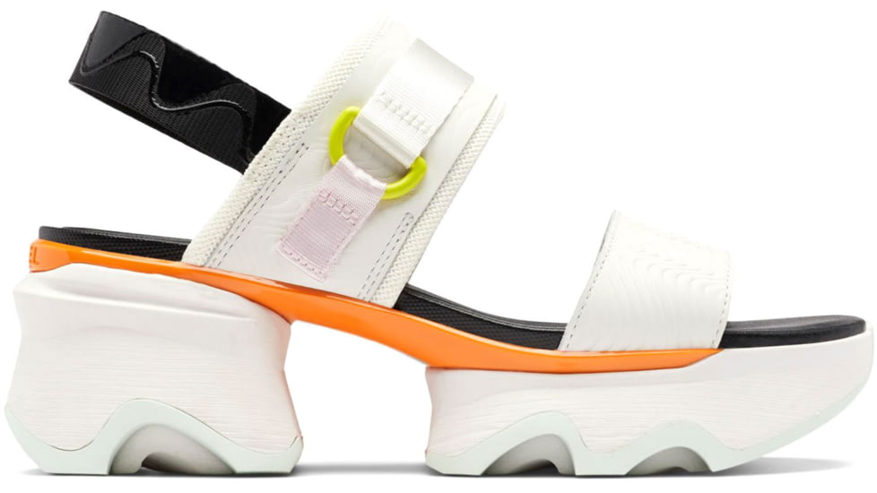 Sorel Kinetic Impact Slingback Heel Sandals - Womens, Sea Salt/Black, 7.5 US, 2035221-125-7.5
