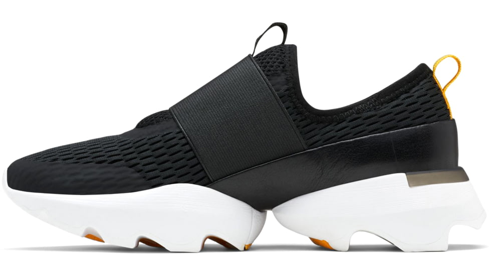 Sorel Kinetic Impact Strap Sneakers - Womens, Black, White, 6, 1999491-010-6