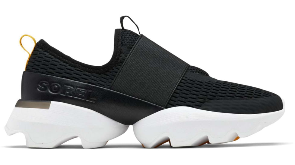 Sorel Kinetic Impact Strap Sneakers - Womens, Black/White, 7.5 US, 1999491-010-7.5