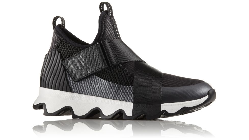 Sorel Kinetic Sneak Casual Shoes - Women's, Black, White, 6, 1776271010-6