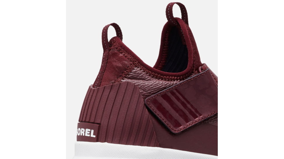 Sorel Kinetic Sneak Casual Shoes - Women's, Leo-Rich Wine, Blac, 12, 1808231624-12