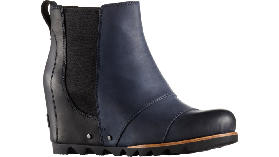 Sorel Lea Wedge 2 Casual Boot - Women's-Collegiate Navy-Medium-9.5