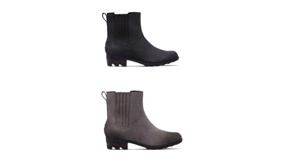 Sorel Lolla Chelsea Boot - Women's, Black, Suede-Quarry