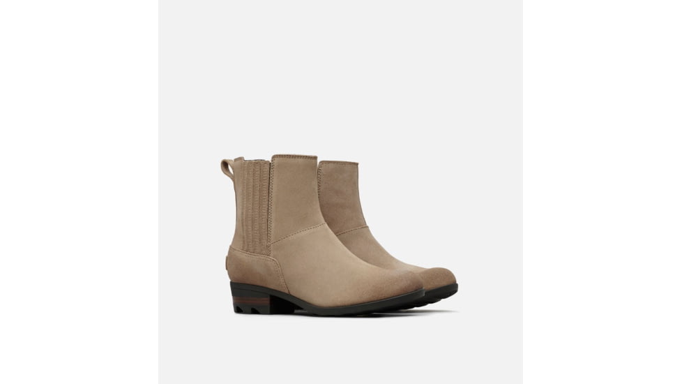 Sorel Lolla Chelsea Boot - Womens, Suede-Ash Brown, Buff, 7.5, 1822501240-7.5