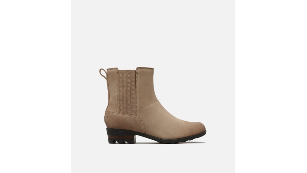 Sorel Lolla Chelsea Boot - Womens, Suede-Ash Brown, Buff, 7.5, 1822501240-7.5