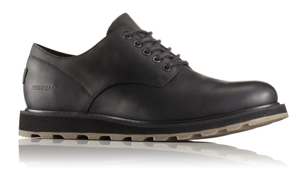 Sorel Madson Oxford Waterproof Leather Casual Boot, Mens, Black, 11 US, 1750191010-11