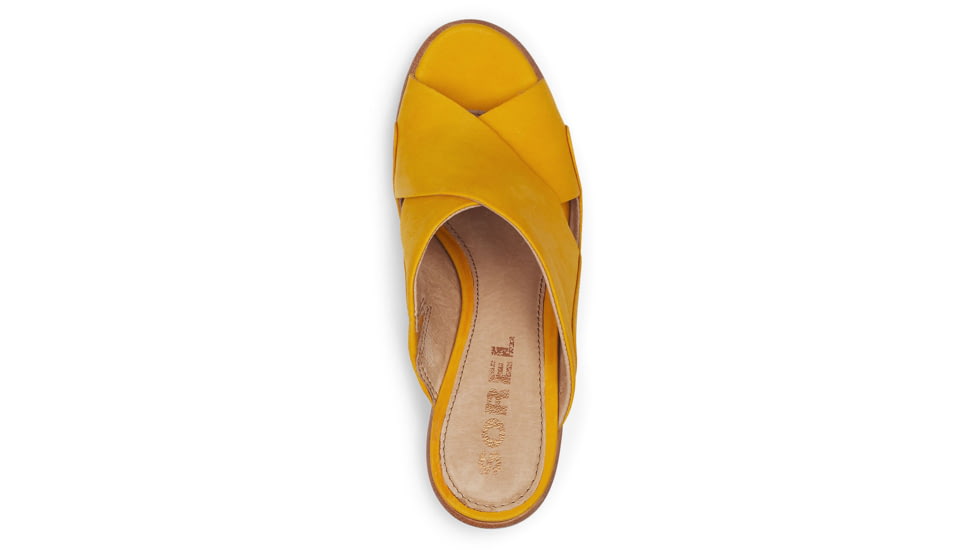 Sorel Nadia Mule Sandal - Womens, Golden Yellow, 7.5 US, 1897191-705-7.5