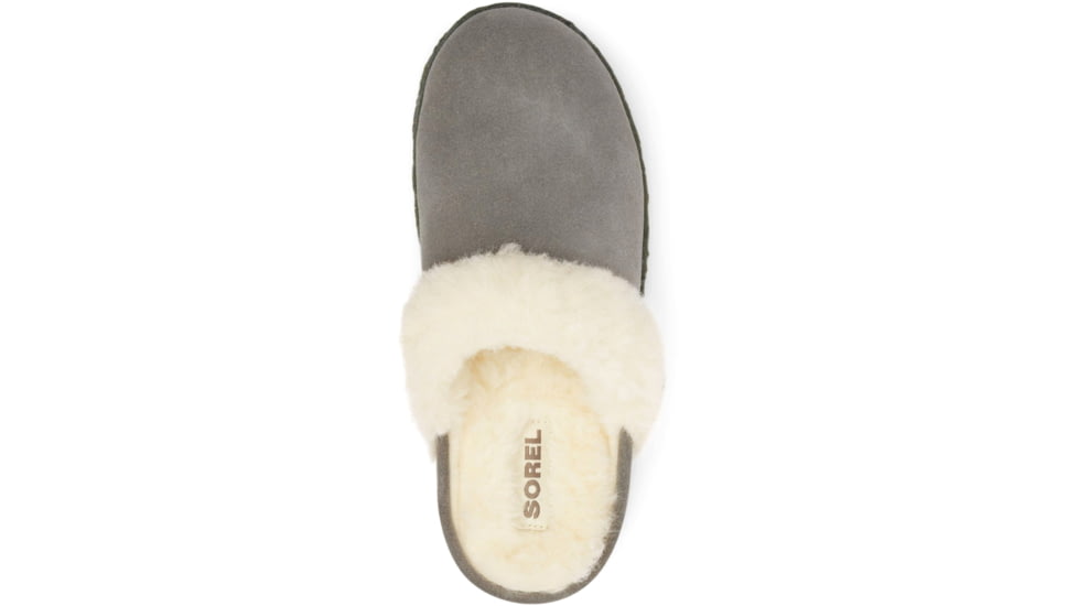 Sorel Nakiska Slide II Slipper - Women's, Quarry, Grill, 8, 1902881-053-8
