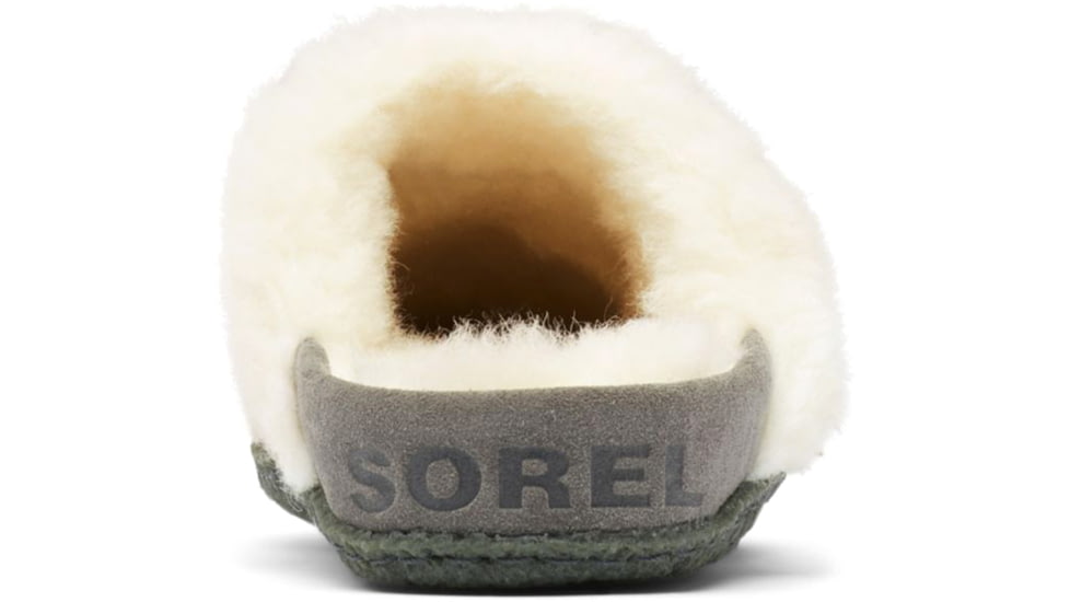 Sorel Nakiska Slide II Slipper - Women's, Quarry, Grill, 8, 1902881-053-8