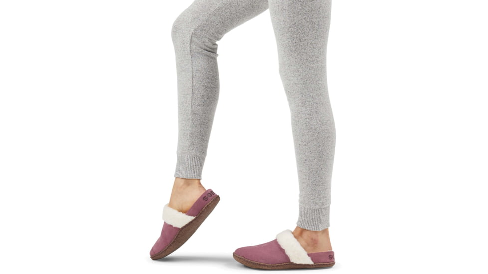 Sorel Nakiska Slide II Slippers - Women's, Antique Mauve/Natural, 9 US, 1902881551-9