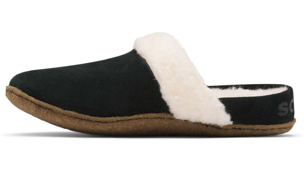 Sorel Nakiska Slide II Slippers - Women's, Black/Natural, 9 US, 1902881010-9