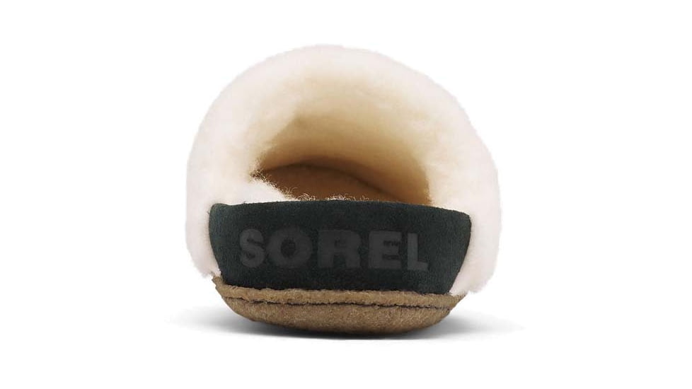 Sorel Nakiska Slide II Slippers - Women's, Black/Natural, 9 US, 1902881010-9