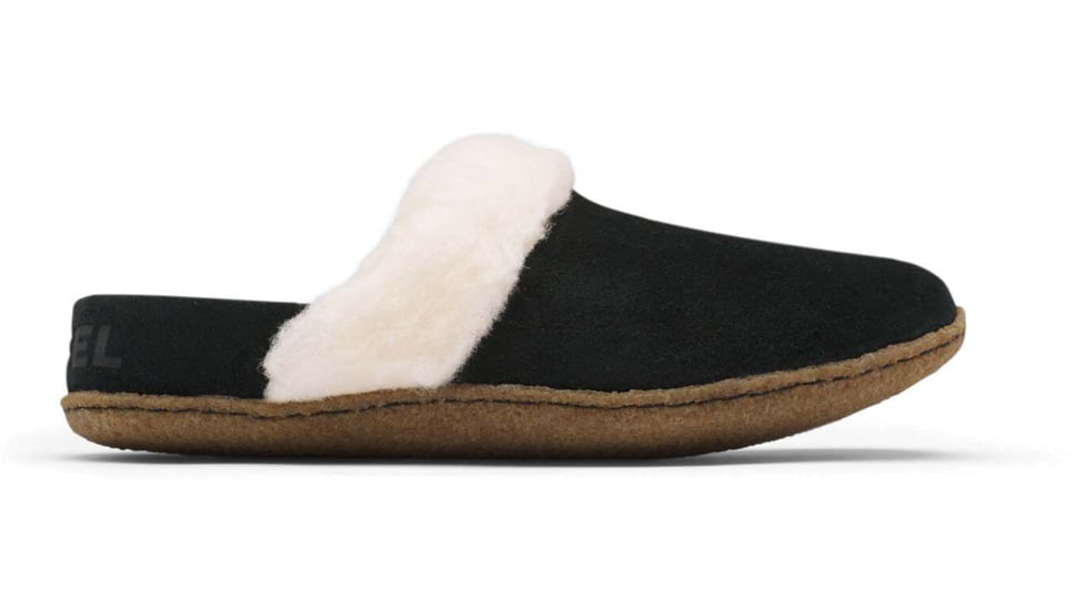 Sorel Nakiska Slide II Slippers - Women's, Black/Natural, 9 US, 1902881010-9