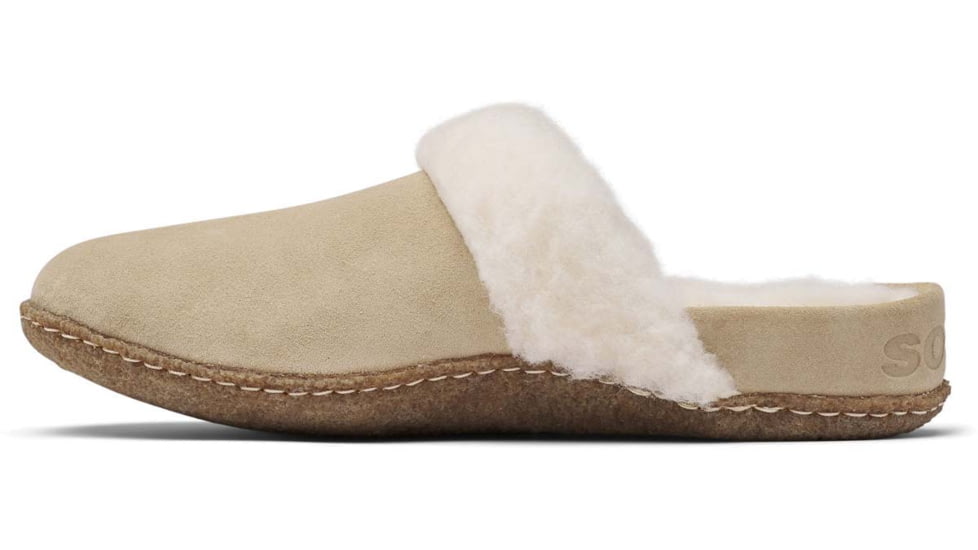 Sorel Nakiska Slide II Slippers - Women's, British Tan/Natural, 10 US, 1902881265-10