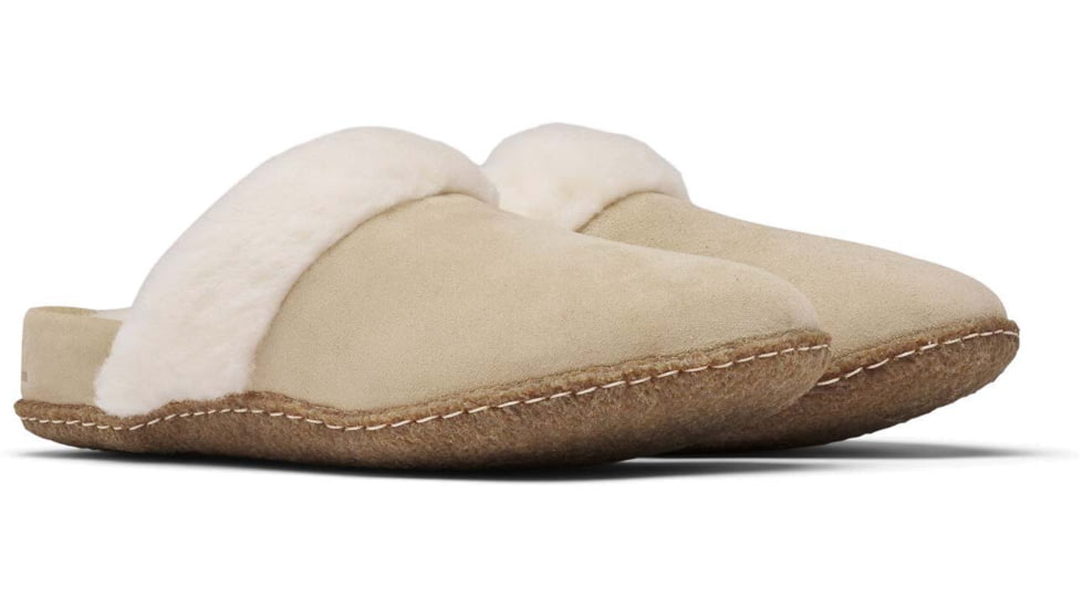 Sorel Nakiska Slide II Slippers - Women's, British Tan/Natural, 10 US, 1902881265-10