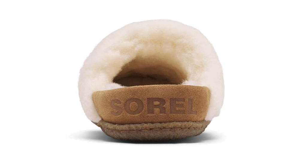 Sorel Nakiska Slide II Slippers - Women's, Camel Brown/Natural, 6 US, 1902881224-6