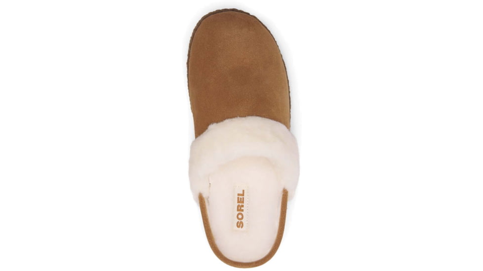 Sorel Nakiska Slide II Slippers - Women's, Camel Brown/Natural, 6 US, 1902881224-6