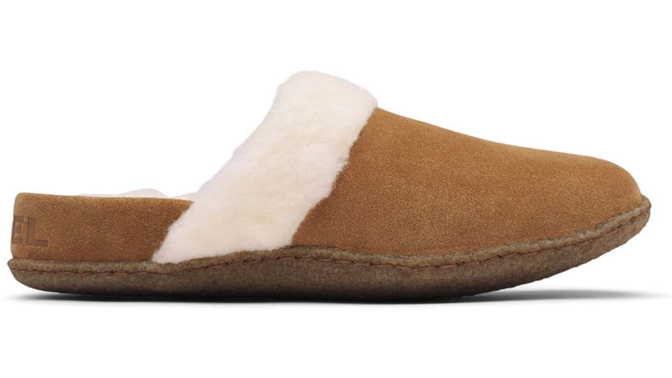 Sorel Nakiska Slide II Slippers - Women's, Camel Brown/Natural, 6 US, 1902881224-6