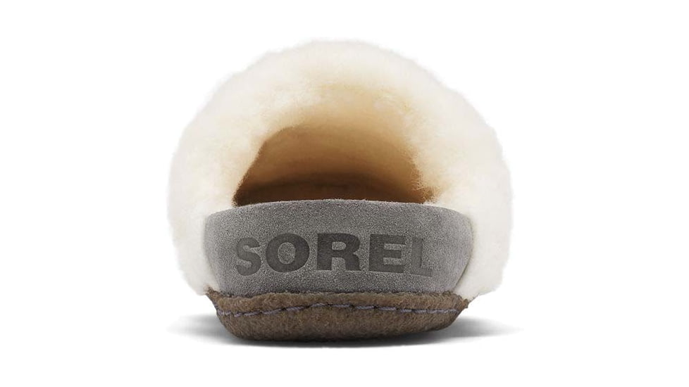 Sorel Nakiska Slide II Slippers - Women's, Quarry/Natural, 9 US, 1902881052-9