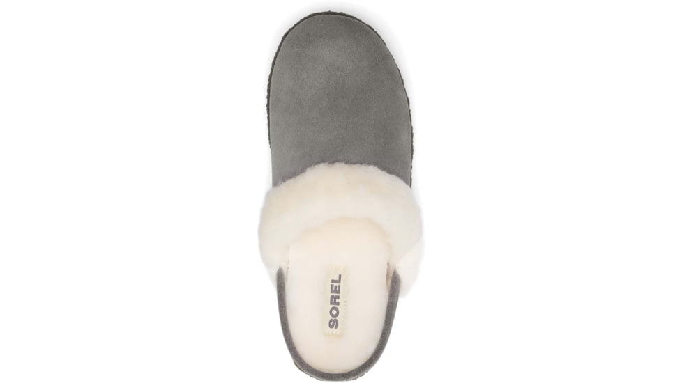 Sorel Nakiska Slide II Slippers - Women's, Quarry/Natural, 9 US, 1902881052-9