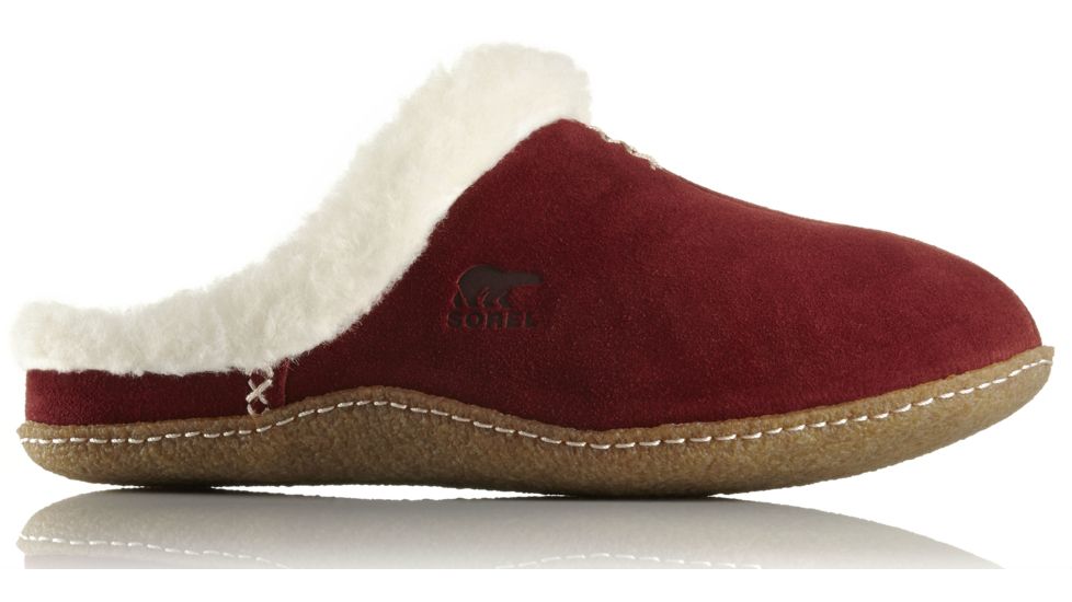 Sorel Nakiska Slide Winter Slipper - Women's-Garnet Red-9
