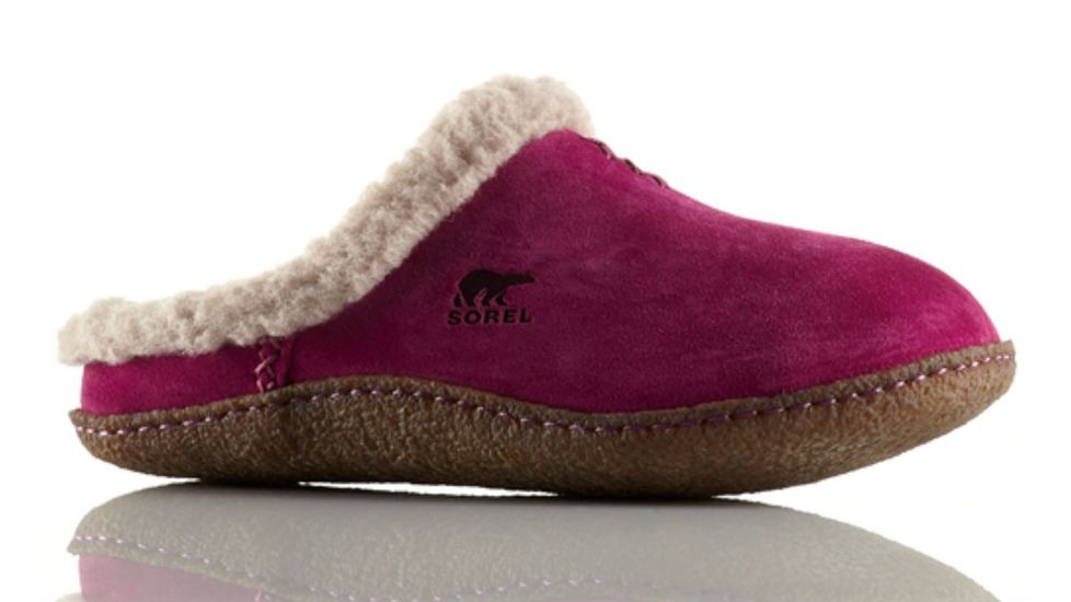 Sorel Nakiska Slide Winter Slipper - Women's-Red Plum-6 US
