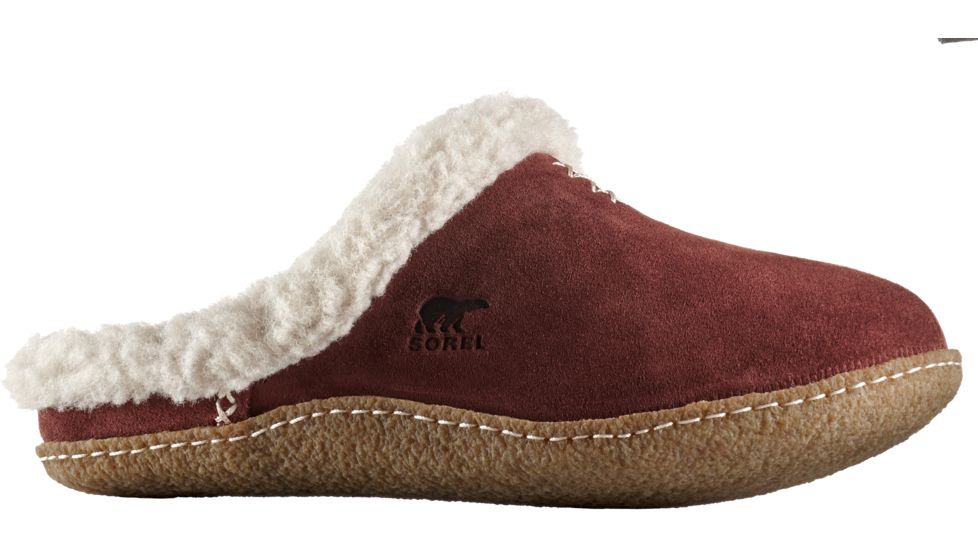 Sorel Nakiska Slide Winter Slipper - Women's-Redwood/Dark Stone-6