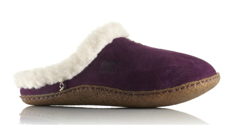 Sorel Nakiska Slide Winter Slipper - Womens-Purple Dahlia-11 US