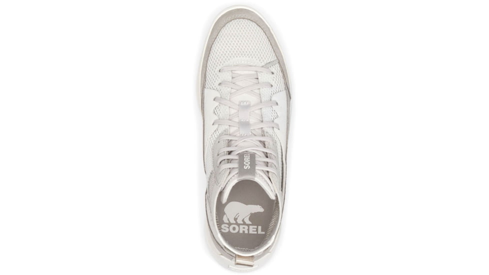 Sorel Ona 503 Knit Mid Sneakers - Womens, Moonstone/Dove, 7.5 US, 2033981-009-7.5