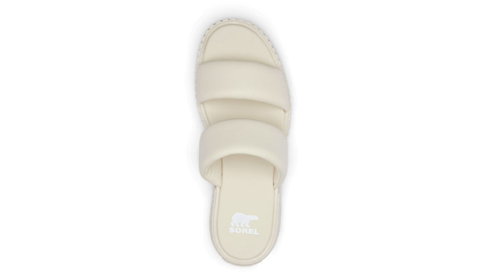 Sorel Ona Streetworks Slide Mid Sandal - Womens, Chalk/Chalk, 6, 2069911-191-6
