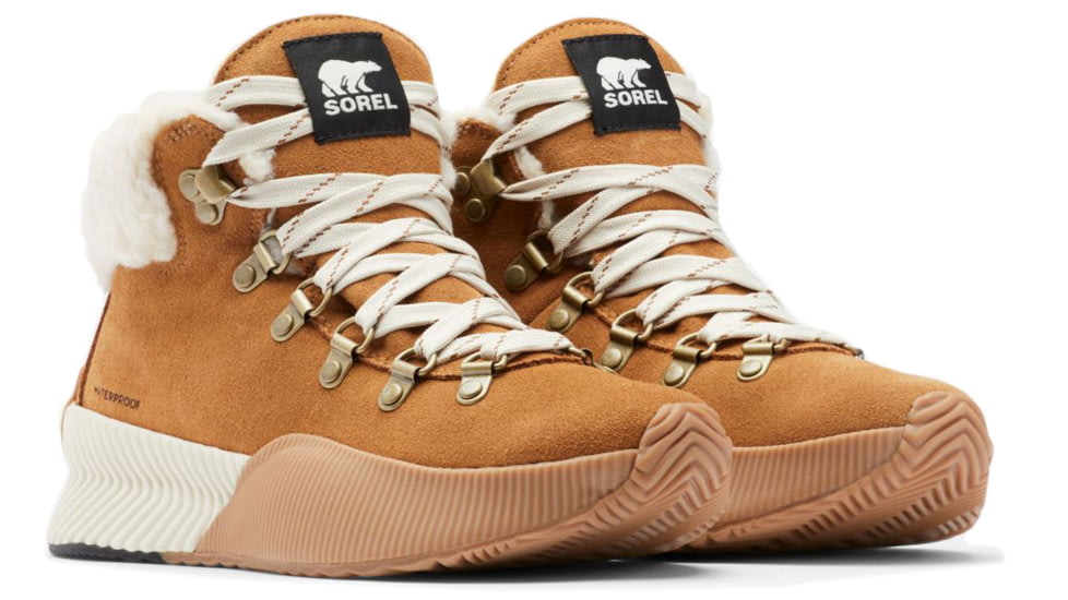 Sorel Out N About III Conquest WP Boot - Womens, Camel Brown/Black, 11, 197720122411