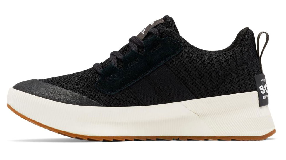 Sorel Out N About III Low Sneaker Waterproof - Women's, Black/Sea Salt, 9, 20196310109