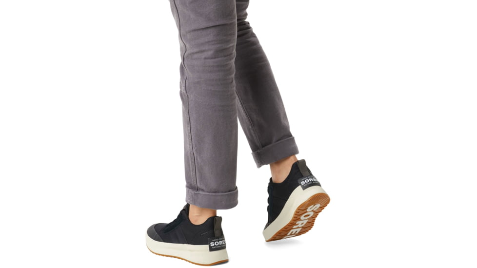 Sorel Out N About III Low Sneaker Waterproof - Women's, Black/Sea Salt, 9, 20196310109