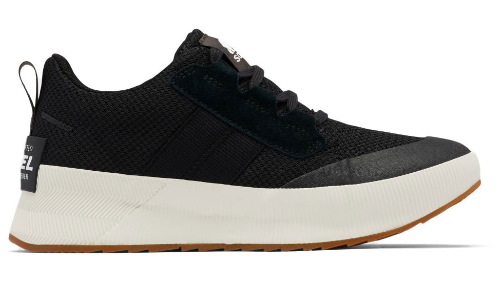 Sorel Out N About III Low Sneaker Waterproof - Women's, Black/Sea Salt, 9, 20196310109