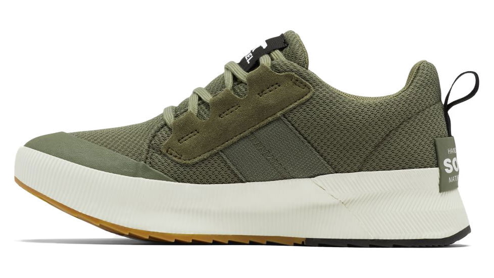 Sorel Out N About III Low Sneaker Waterproof - Women's, Stone Green/Sea Salt, 5, 20196313975