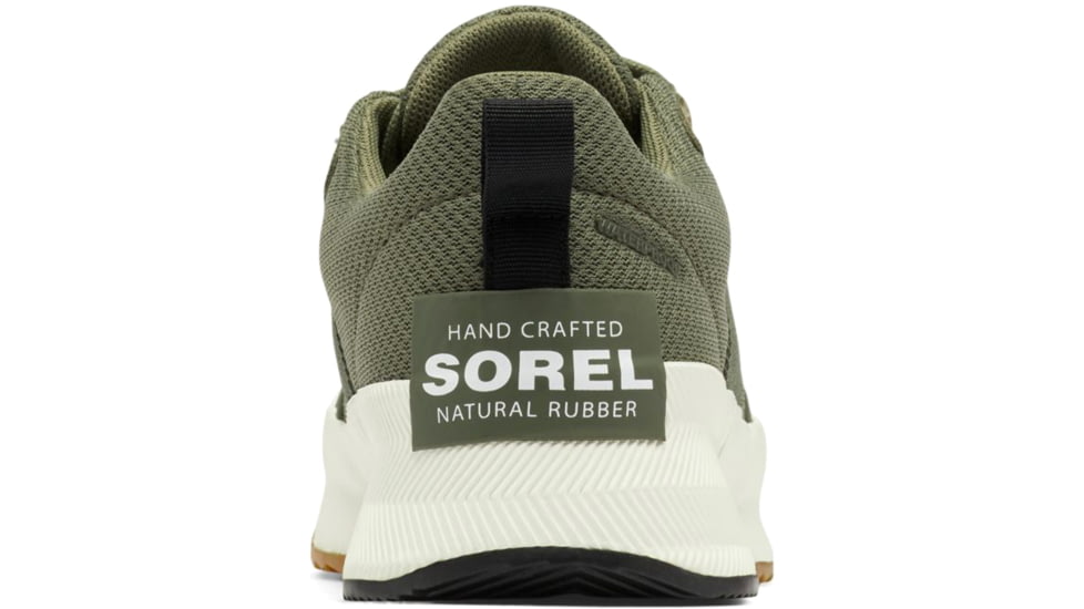 Sorel Out N About III Low Sneaker Waterproof - Women's, Stone Green, Sea Salt, 10, 2019631-397-10