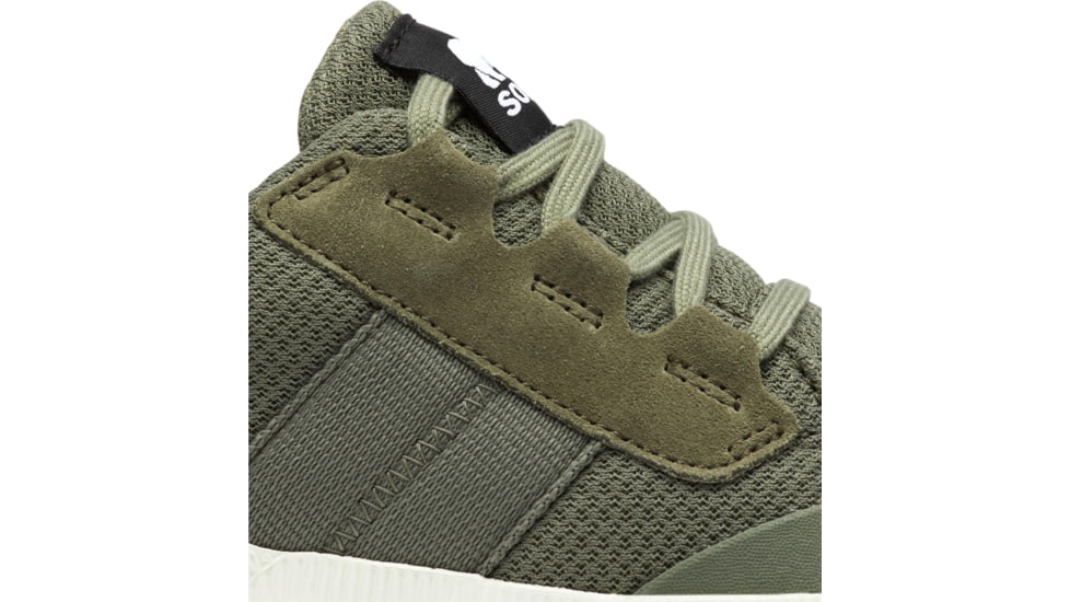 Sorel Out N About III Low Sneaker Waterproof - Women's, Stone Green, Sea Salt, 10, 2019631-397-10