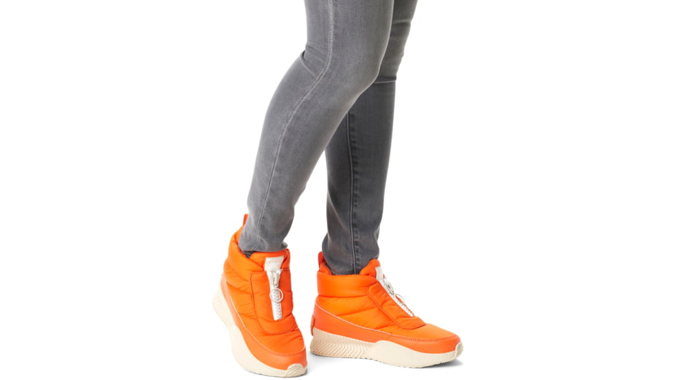 Sorel Out N About III Puffy Zip Waterproof Boot - Women's, Heatwave, Fawn, 9, 2040611-805-9