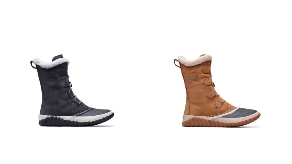 Sorel Out N About Plus Tall Boots - Women's, Black, Elk