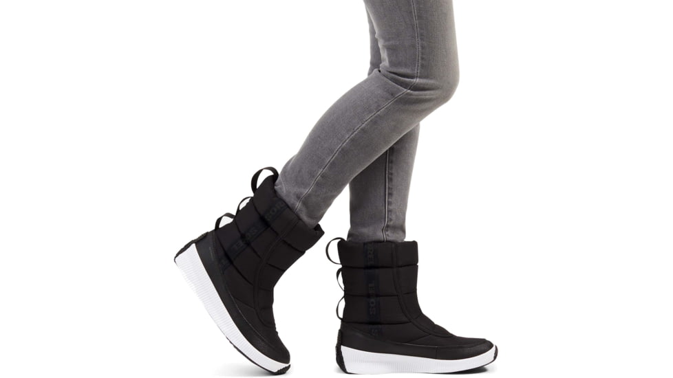 Sorel Out N About Puffy Mid Boot - Women's, Black, 9.5 US, 1921961010-9.5