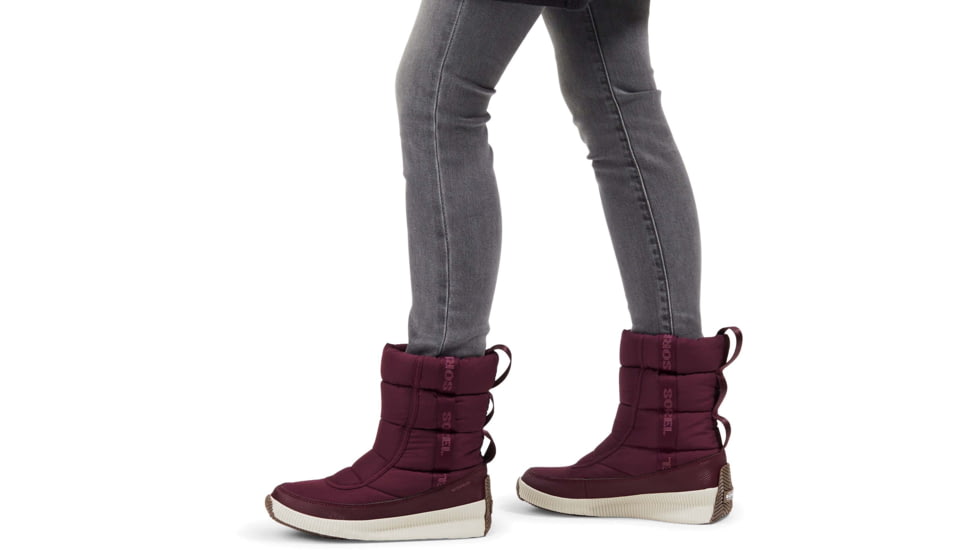 Sorel Out N About Puffy Mid Boot - Women's, Epic Plum, 12 US, 1921961543-12