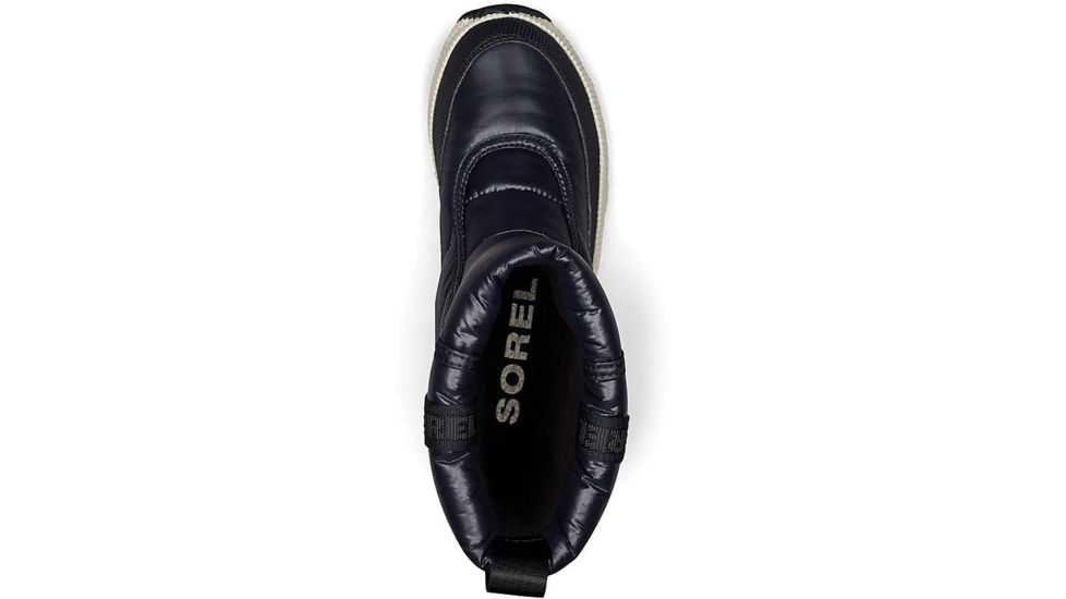 Sorel Out N About Puffy Mid - Womens, SHINY Black, 6.5, 1876881010-6.5