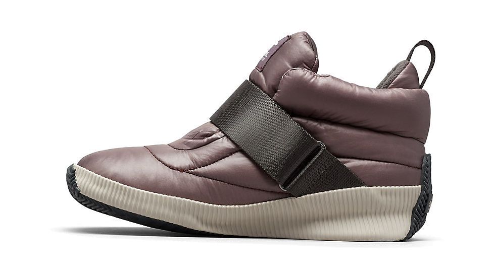 Sorel Out N About Puffy - Womens, SHINY Purple Sage, 10.5, 1869931574-10.5