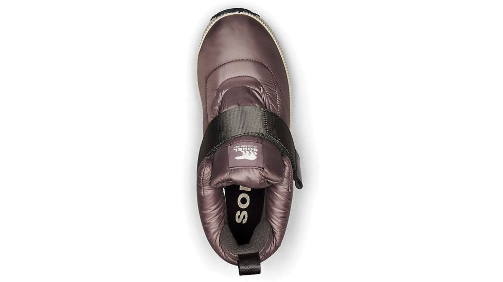 Sorel Out N About Puffy - Womens, SHINY Purple Sage, 10.5, 1869931574-10.5